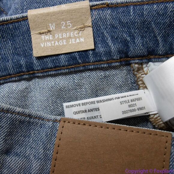 NEW Madewell The Perfect Vintage Jean in Ainsworth Wash, size 25 - Picture 12 of 15